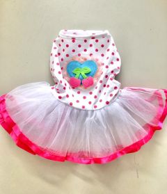 Juhlamekko Cherry Heart | Koot: XS-XL