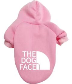 Pehmeä Huppari Dog Face Pink | Koot: S, L, XXL