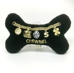 Koiran Lelut | Pehmolelu koiralle | Chewnel Bone Black | Luxury Toys