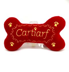 Koiran Lelut | Pehmolelu koiralle | Cartiarf Bone Red | Luxury Toys