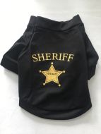 T-Paita Sheriff Black | Lyhythihainen | Koko: M