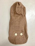 Rib Hoodie | Nougat | Koot: S-XL