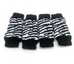 Säärystimet Leggings Zebra | Koot: M, XL | 4 kpl