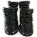 Tossut Pienelle Koiralle Boots New Black | Kosteuttahylkivät, Pehmeät Karvavuori-Suojatossut