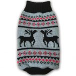 Koiran Vaatteet | Koiran Poro-Neule Original Reindeer Grey