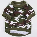 Koiran T-Paita Camo, Vapaa-ajan rento paita koiralle, DiivaDog