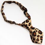 Solmio Koiralle tai Kissalle,  Suklaa Leopardi säädettävä kaulanympärys 22-43cm, DiivaDog