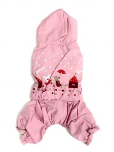 Tuulipuku Sadehaalari Cute Bunny | Verkkoneulosvuori, Huppu | Koko: XS