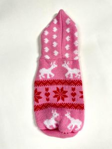 Hupullinen Neule SnowFlake Barbie Pink | Koot: S-XL