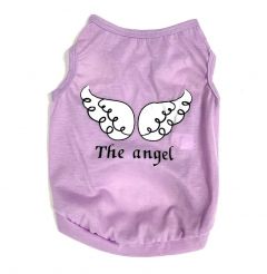 Hihaton paita The angel | Vaalea lila | Koot: XS-L