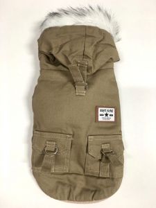 Parkatakki Rock Blue | Light Brown | Koot: S-L, XXL