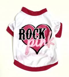 T-Paita Rock Pink | Lyhythihainen Puuvillapaita | Koot: S-L