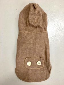 Rib Hoodie | Nougat | Koot: S-XL