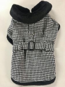 Lämmin Pepita loimitakki | Koko - M
