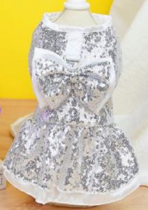Juhlamekko Paljetti Silver | Koot: S-XL