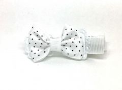 Klipsirusetti | White Point | 4cm x 2cm