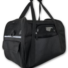 Kantolaukku Basic Black Puppy Bag | DiivaDog.fi