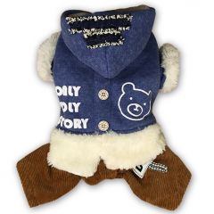 Koiran Vaatteet | Koiran Hupparihaalari | Pakkashaalari Blue Ice Bear