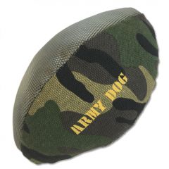 Koiran Lelu | Pehmolelu | Army Dog Camo American Football | Vinkulelu | Armeijakuvio