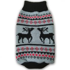 Koiran Vaatteet | Koiran Poro-Neule Original Reindeer Grey