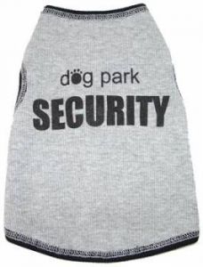 Koiran Vaatteet | Koiran T-Paita | Tank Top Koiralle Dog Park Security | Treenipaita Koiralle | Ilmainen Toimitus!