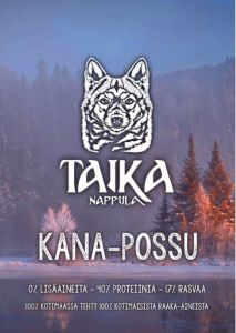 Taika Kana-Possu 3kg | 100% Suomalainen | 100% Suomalaisista raaka-aineista