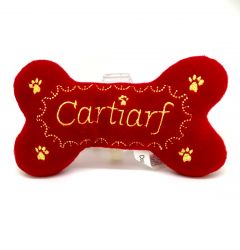 Koiran Lelut | Pehmolelu koiralle | Cartiarf Bone Red | Luxury Toys