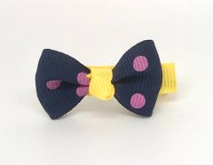 Klipsirusetti | Blue-Pink-Yellow | 4cm x 2cm